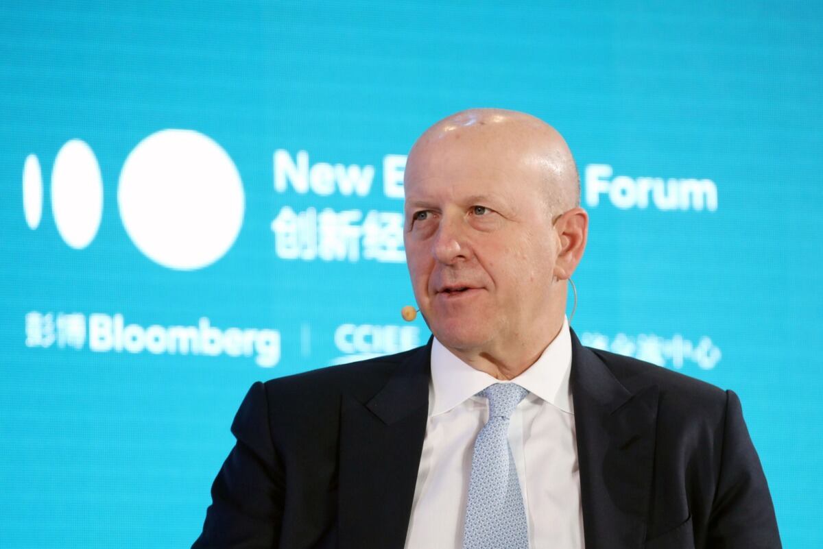 David M. Solomon , CEO de Goldman Sachs (Foto: Bloomberg)