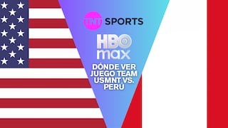 TNT y HBO Max transmitieron el juego Team USMNT 4-1 Perú por amistoso internacional 2026