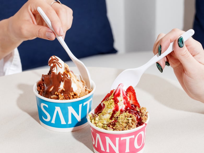 En Heladería Speciale, el ticket promedio por cliente oscila entre S/ 25 y S/ 35. (Foto: Santorini)