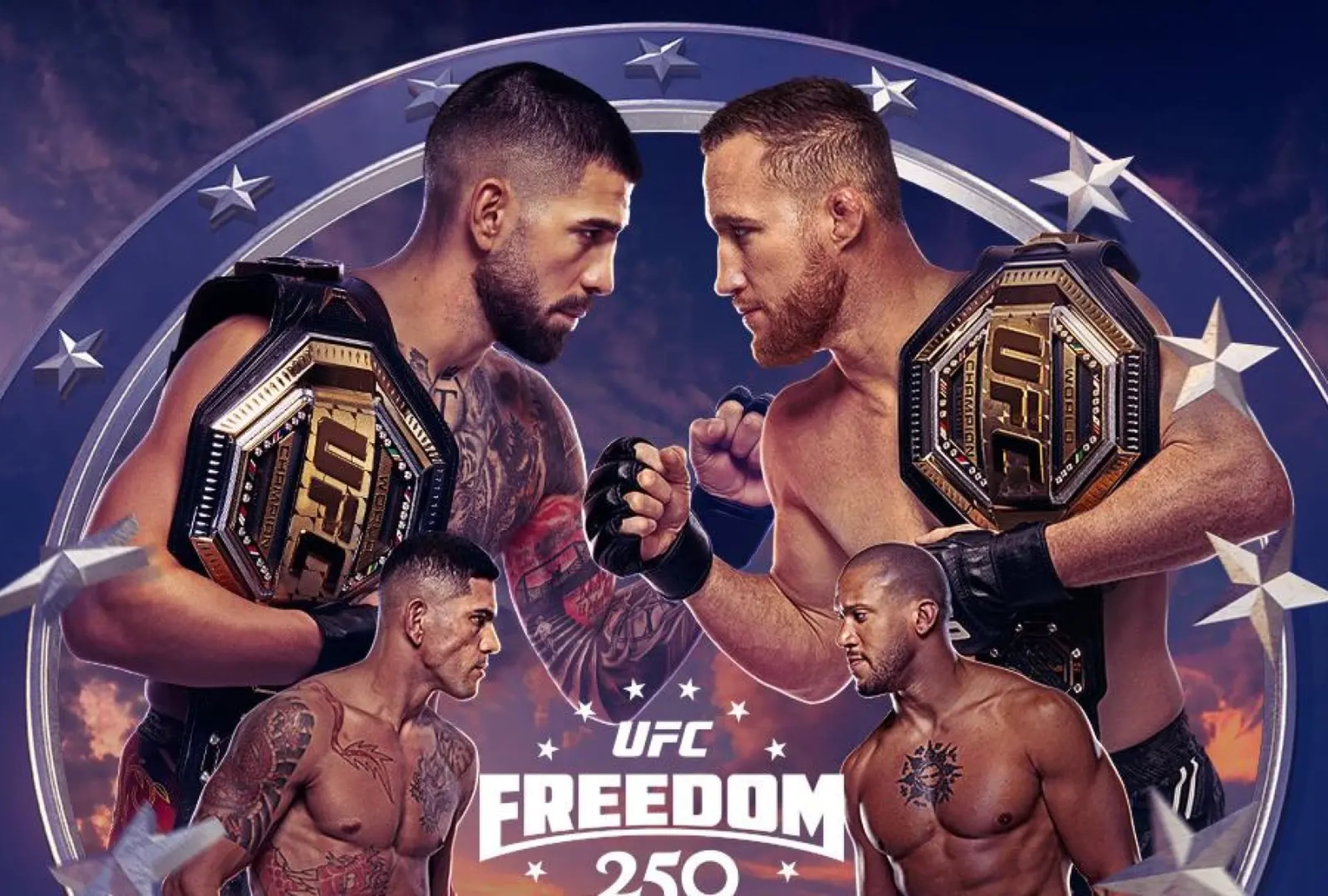 WASHINGTON, DISTRITO DE COLUMBIA (ESTADOS UNIDOS), 14/06/2026.- ¿Quién ganó la pelea entre Ilia Topuria y Justin Gaethje? Consulta el resultado, ganador, resumen, nocaut y cómo terminó el combate estelar de UFC Freedom 250. FOTO DE UFC.COM