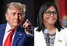 Trump afirma que habló con Delcy Rodríguez sobre elecciones y dice que fue “fantástica”