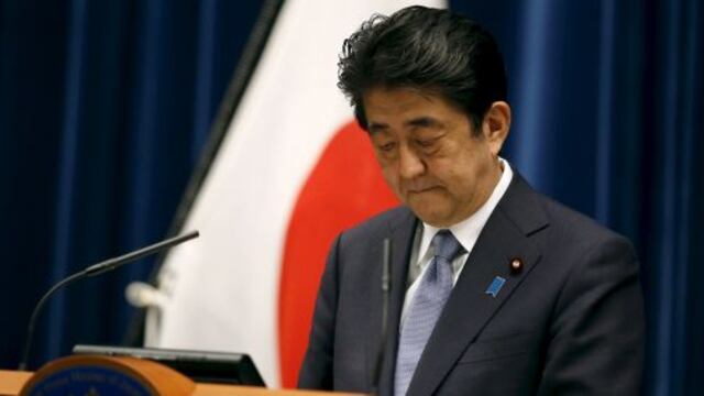 Japón: Primer ministro Shinzo Abe reitera disculpas por "enorme daño" en la II Guerra Mundial