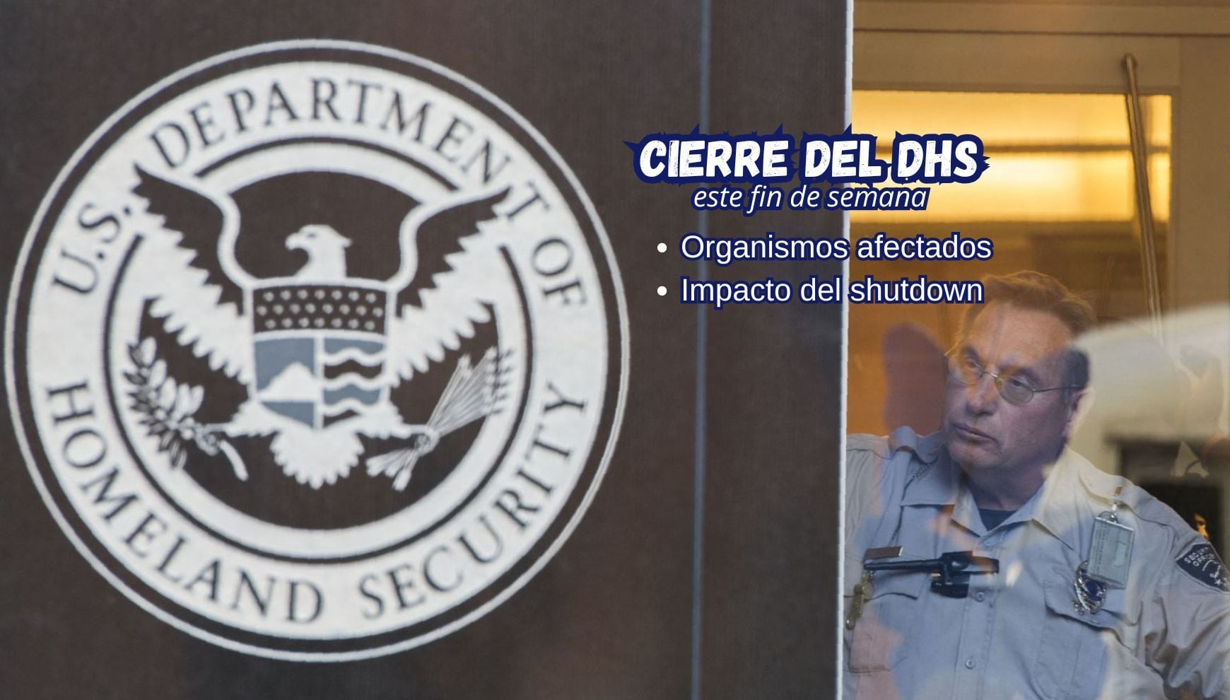 Tras el cierre récord de 2025, Estados Unidos vuelve a tropezar. Ahora la parálisis se concentra en Seguridad Nacional (Foto: AFP)