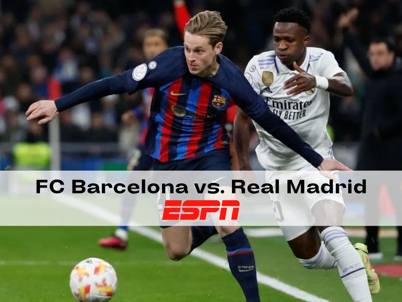Conoce cómo ver EN VIVO y EN DIRECTO el Barcelona vs. Real Madrid por la Soccer Champions Tour vía ESPN (Foto: Canva / Composición Mix)