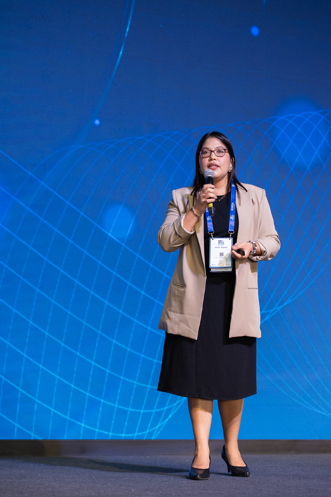 Andrea Álvarez, subjefa de fintech de Bitel. (Foto: José Aragonez)