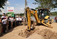 San Martín: Inician obras de construcción del puente Tarata