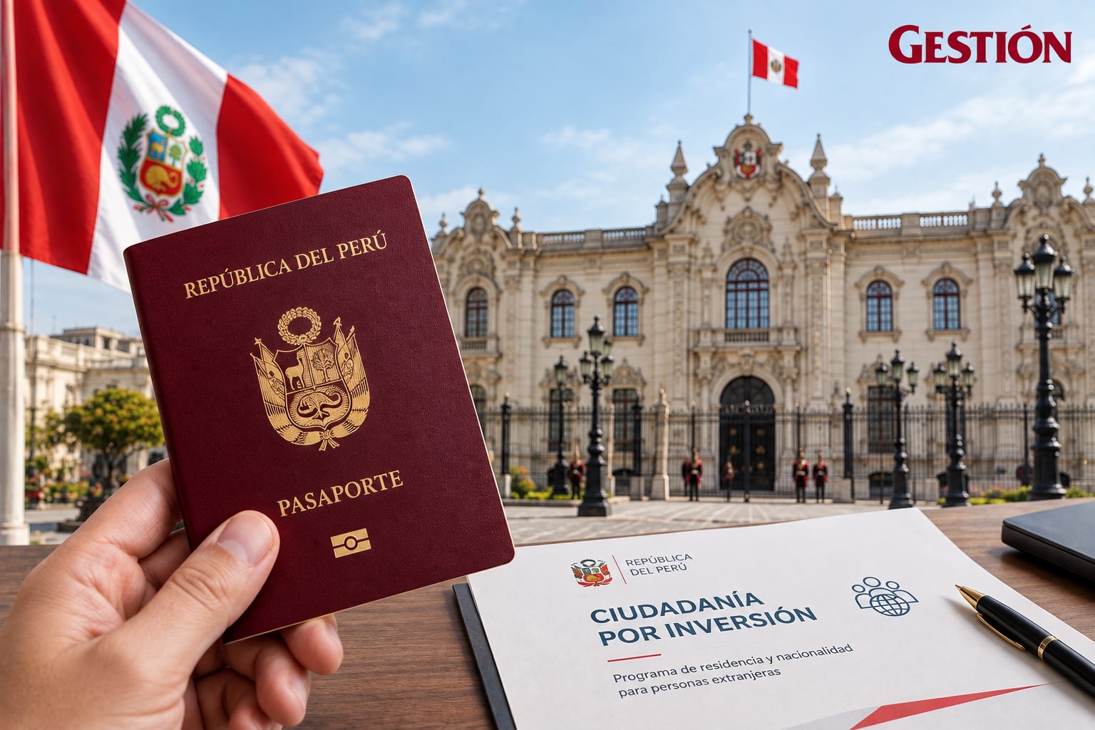 Según nuestro ordenamiento jurídico, sí existe una opción de residencia por inversión, mas no de ciudadanía ni de nacionalidad. (Foto: Elaboración propia hecha con ChatGPT)