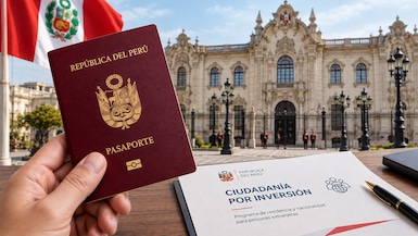 Según nuestro ordenamiento jurídico, sí existe una opción de residencia por inversión, mas no de ciudadanía ni de nacionalidad. (Foto: Elaboración propia hecha con ChatGPT)