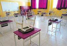 Cada cierre de un colegio por extorsiones genera S/ 1 millón en pérdidas