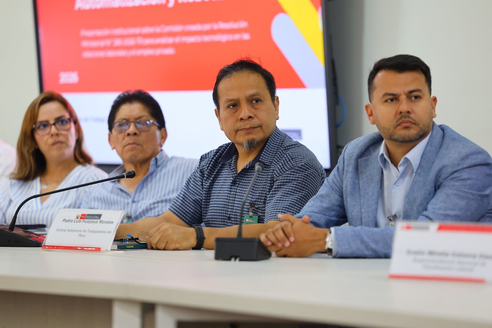 La Comisión Sectorial estará conformada por profesionales del Ministerio de Trabajo y de la Superintendencia Nacional de Fiscalización Laboral, además de otros profesionales. Foto: MTPE
