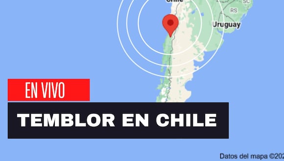 Últimos sismos registrados en Chile, según el reporte oficial del Centro Sismológico Nacional de la Universidad de Chile en las regiones de Araucanía, Biobío, Los Lagos, entre otros. | Crédito: Googlemaps / Composición Mix