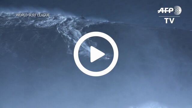 Brasileño bate el récord de la mayor ola jamás surfeada