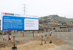 Vecinos de Lima Sur marcharon a Palacio por continuidad de obra de agua