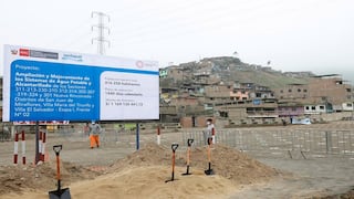 Vecinos de Lima Sur marcharon a Palacio por continuidad de obra de agua