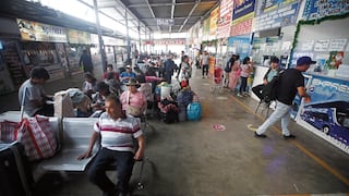 Suspenden venta de pasajes terrestres a regiones del sur por huaicos y derrumbes