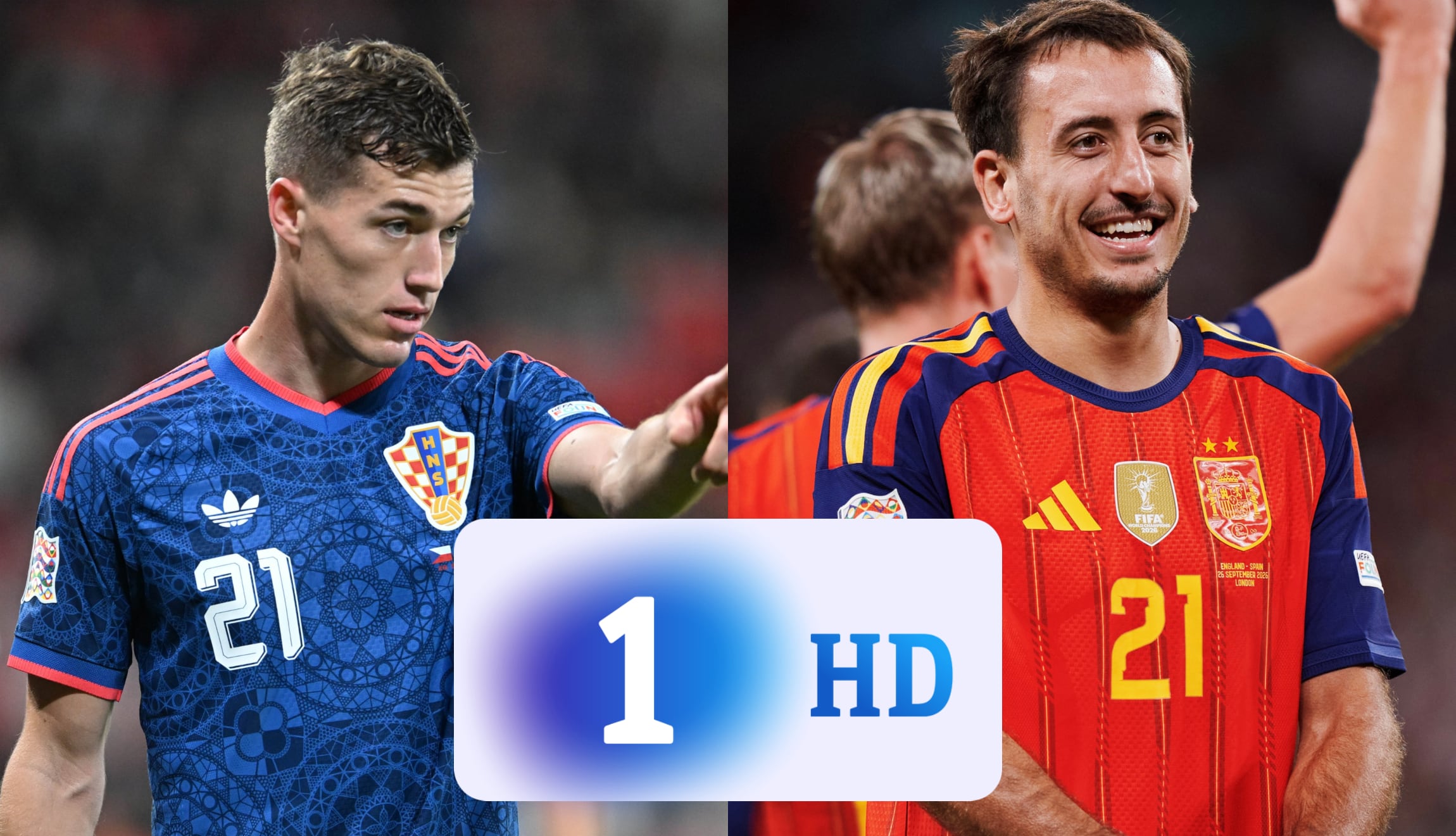 Señal de RTVE Play y TVE La 1 en directo para ver el partido España - Croacia, de este martes 29 de septiembre, por la Jornada 2 de la UEFA Nations League. (Foto: Imagen creada por Gestión Mix)