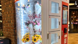 Rosatel implementa nuevo canal de venta con máquinas expendedoras de flores