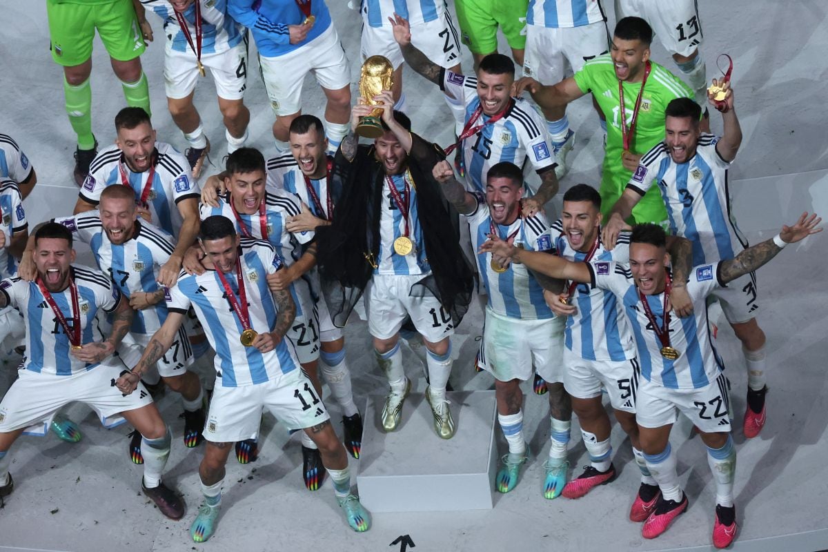 Argentina buscará defender el título de campeón mundial. | Foto: AFP