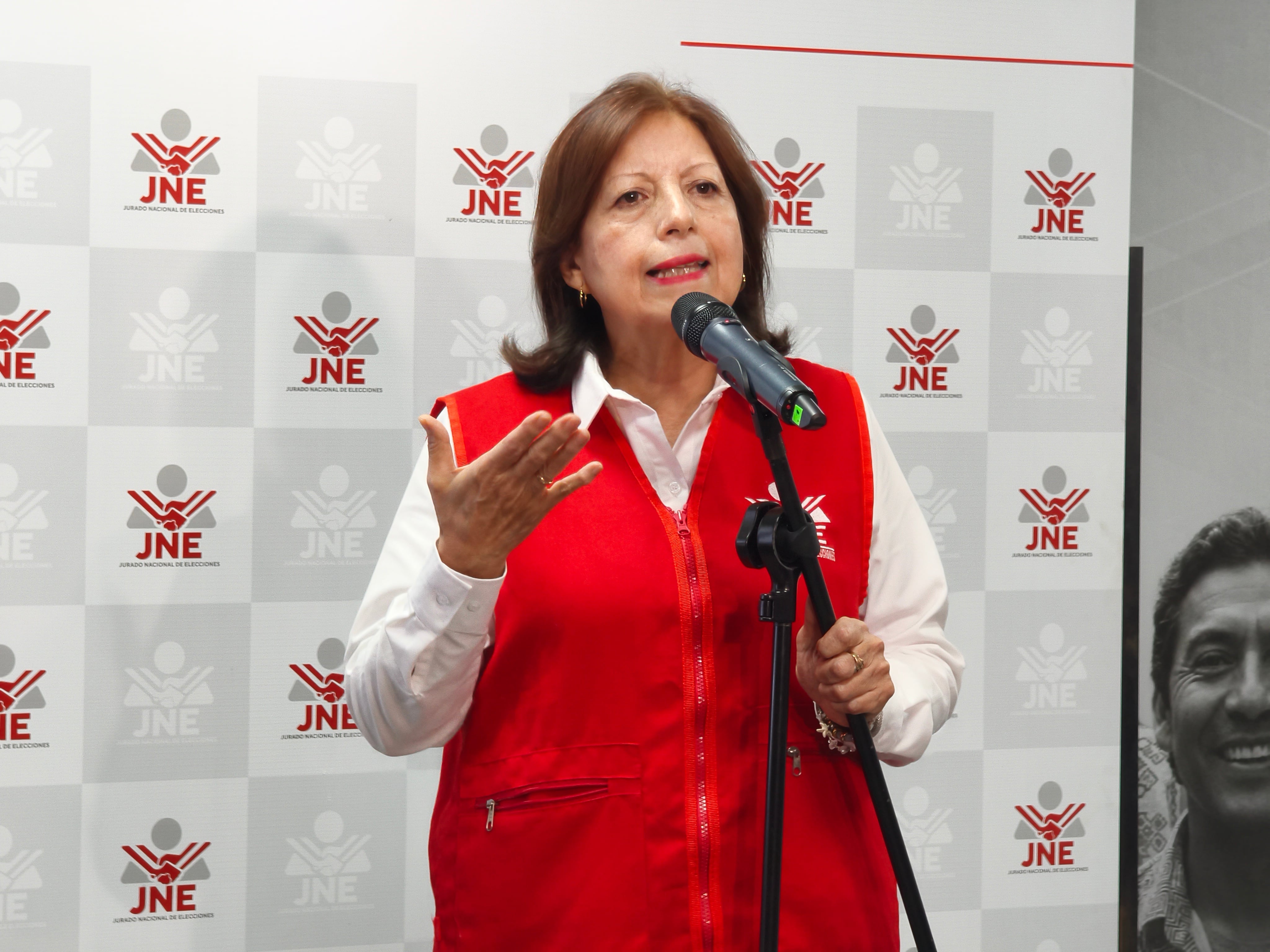 Eugenia Fernán Zegarra, directora nacional de Educación, Estrategias y Coordinación Territorial del Jurado Nacional de Elecciones (JNE). (Foto: Diego Aquino).