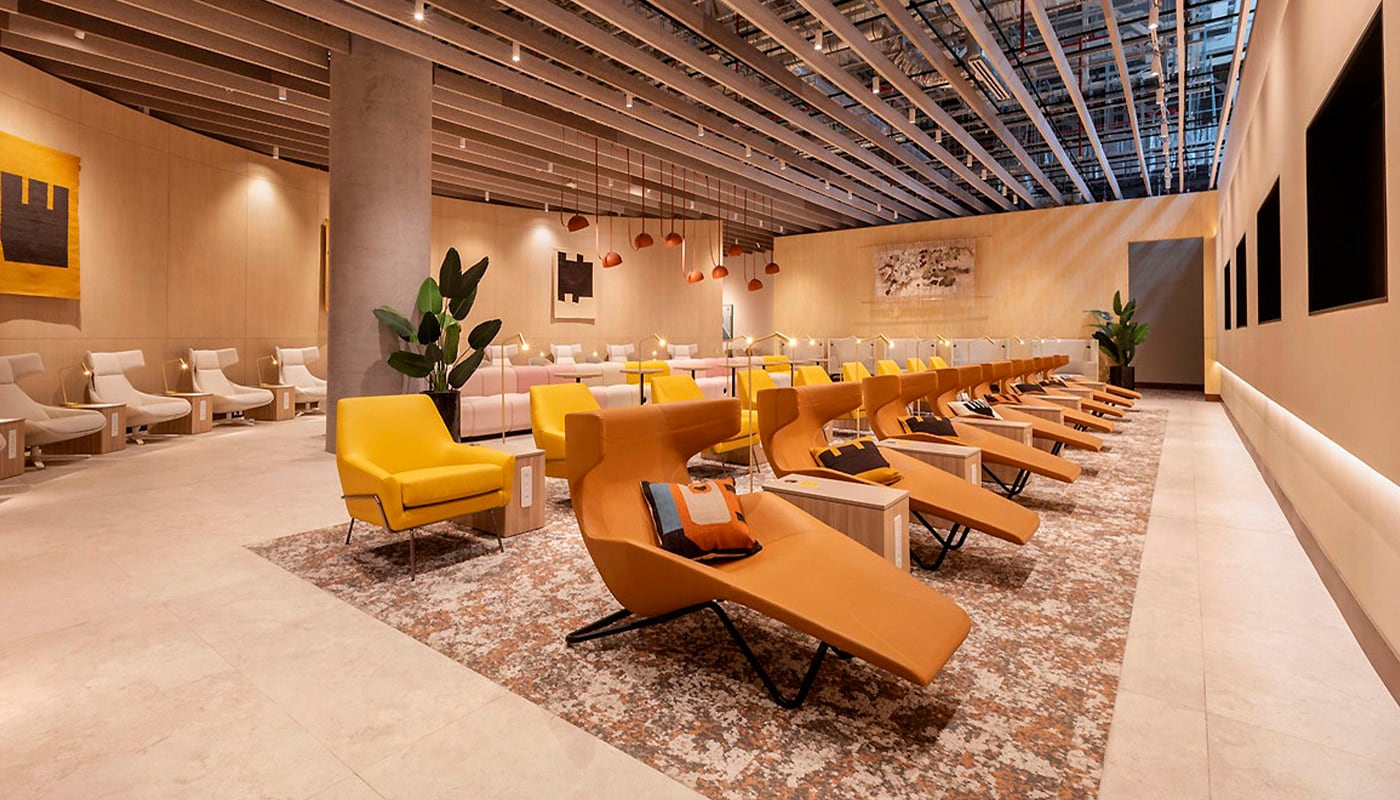 Las salas The Club y Sleepover abrieron sus puertas al público en junio de 2025. | Foto: Airport DImensions.