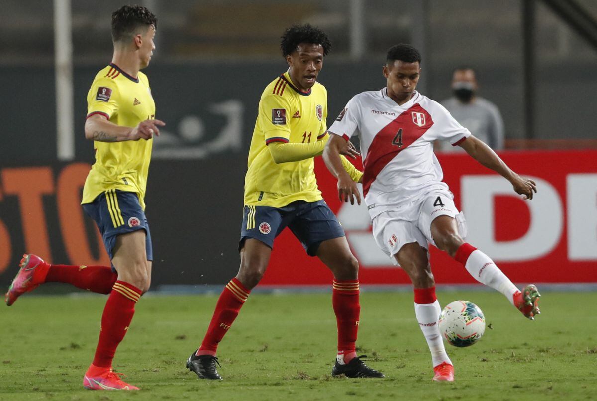 Perú vs. Colombia. (Foto: Difusión)
