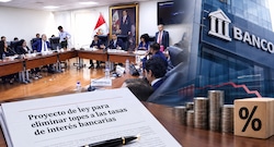 Eliminar topes a las tasas de interés: instan al Gobierno a presentar proyecto aparte