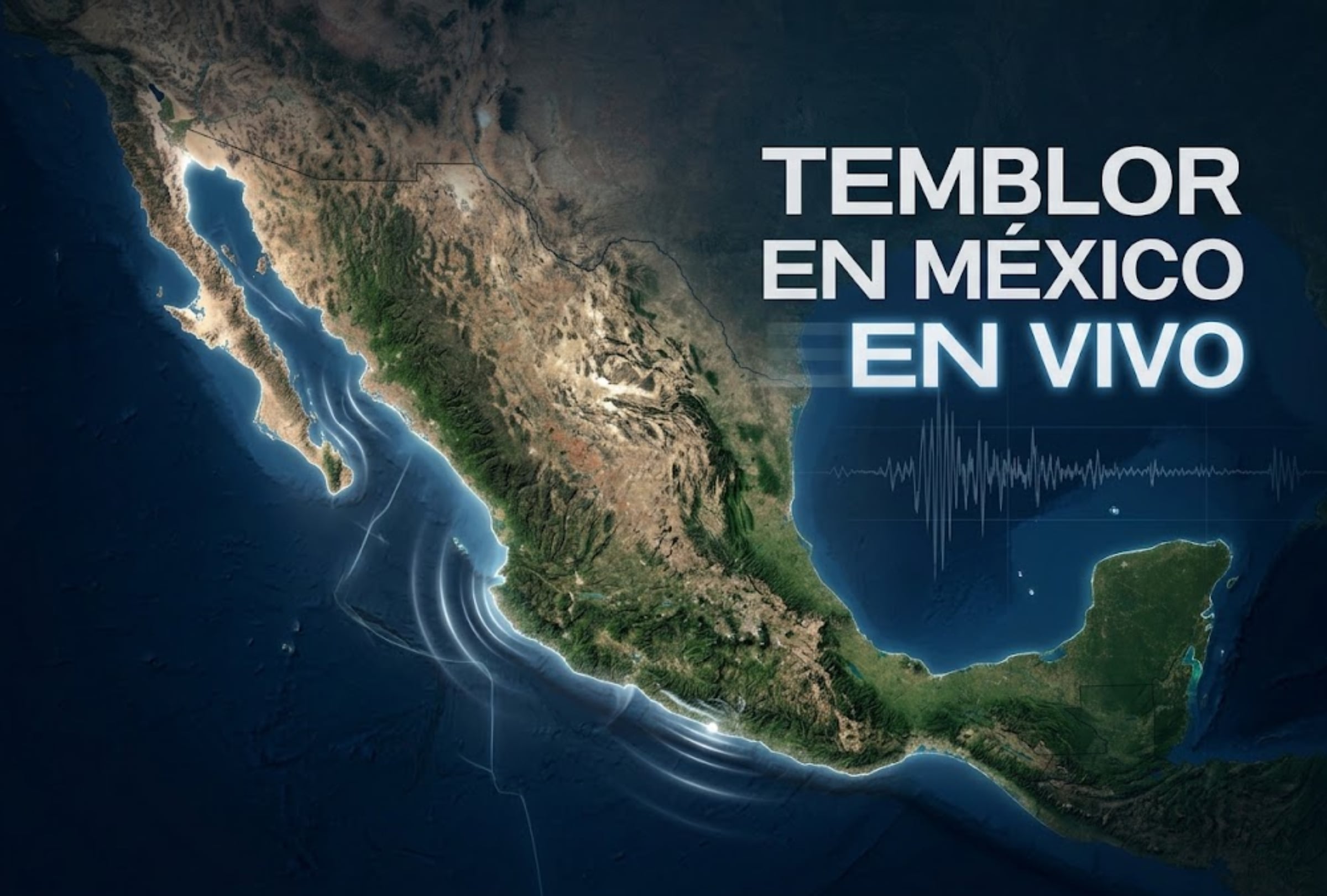 Consulta por el último temblor en México que se realizó hoy. Revisa el reporte del SSN sobre el epicentro y magnitud del sismo registrado. (Foto: Imagen creada con la IA de Gemini para Mix de Gestión).