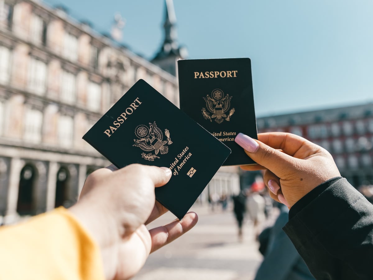 Dos pasaportes de Estados Unidos (Foto: Pexels)