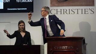 Durante años reina de las subastas, Sotheby's es superada por Christie's