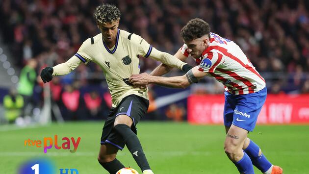 RTVE Play y TVE La 1 HD EN DIRECTO — dónde ver FC Barcelona — Atlético de Madrid por tv abierta y señal Fútbol Online en España