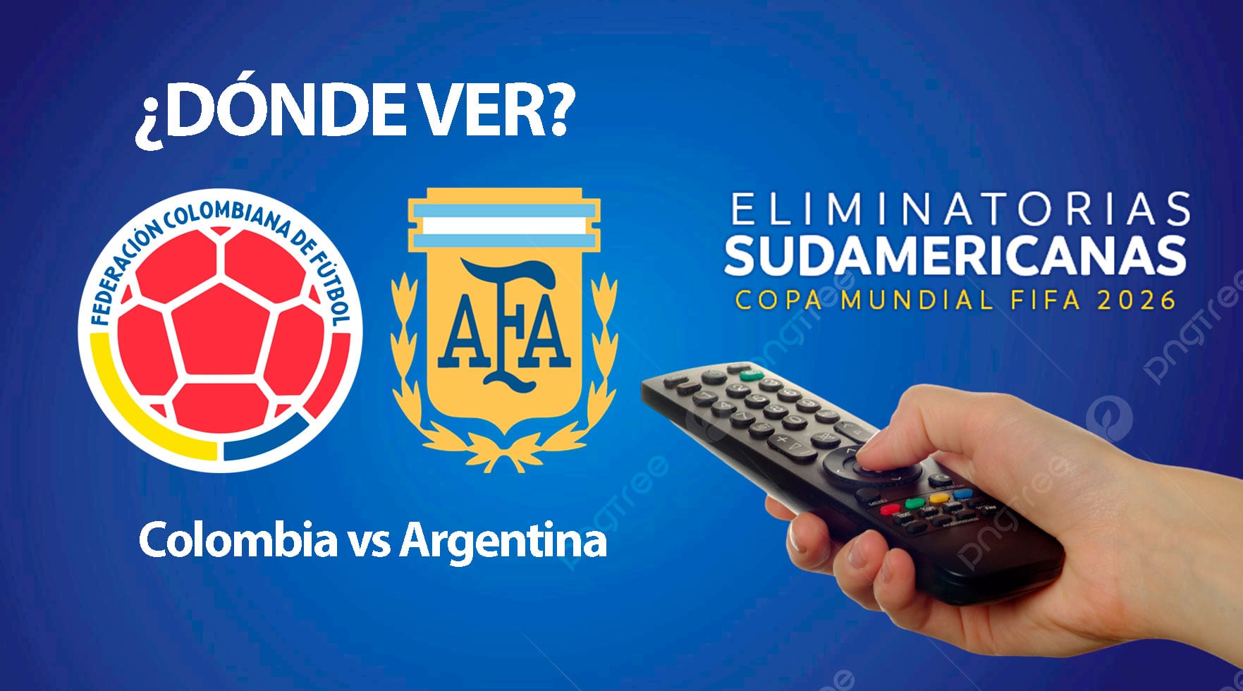 Lista de canales de televisión para mirar el partido Colombia vs. Argentina por las Eliminatorias rumbo a la Copa del Mundo 2026. (Foto: Composición Mix)