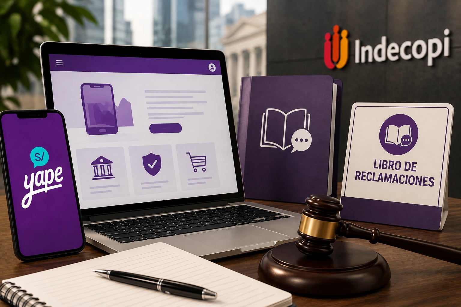 Indecopi sanciona a Yape y vuelve a poner en debate los límites del Libro de Reclamaciones | Foto: Imagen generada por IA - ChatGPT