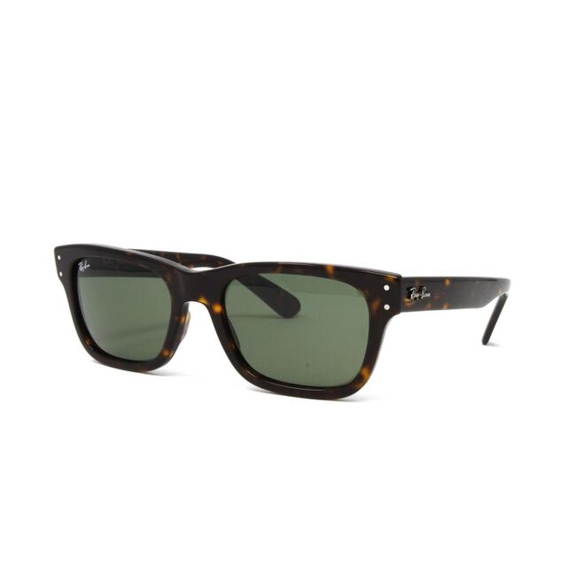 Ray-Ban Mr. Burbank Havana and Green: diseñados para el hombre moderno, estos lentes de forma rectangular resaltan todo tipo de facciones. (GMO)