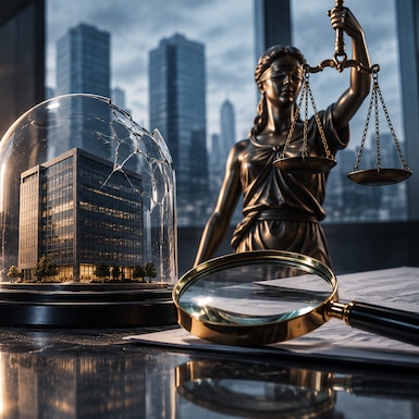 Alpha Consult vuelve a juicio: condenar al directivo no basta para responsabilizar a la empresa | Foto: Generada con IA - ChatGPT