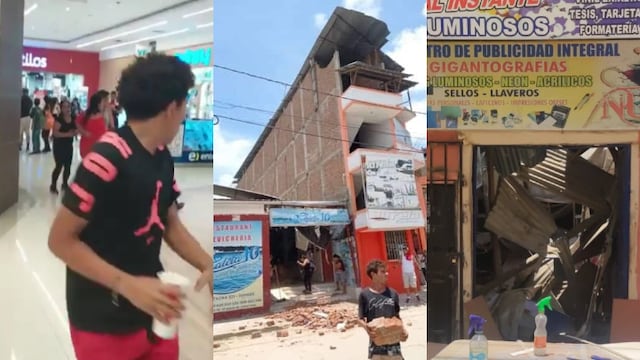 Paredes de viviendas colapsan: así se vivió el fuerte temblor en Tumbes