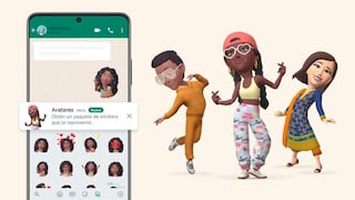 Los avatares ya están disponibles en WhatsApp