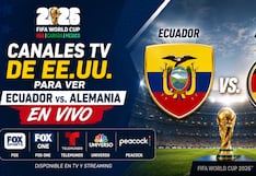 Canales TV de EE.UU. que transmiten el Ecuador vs. Alemania EN VIVO hoy por el Mundial de Fútbol 2026