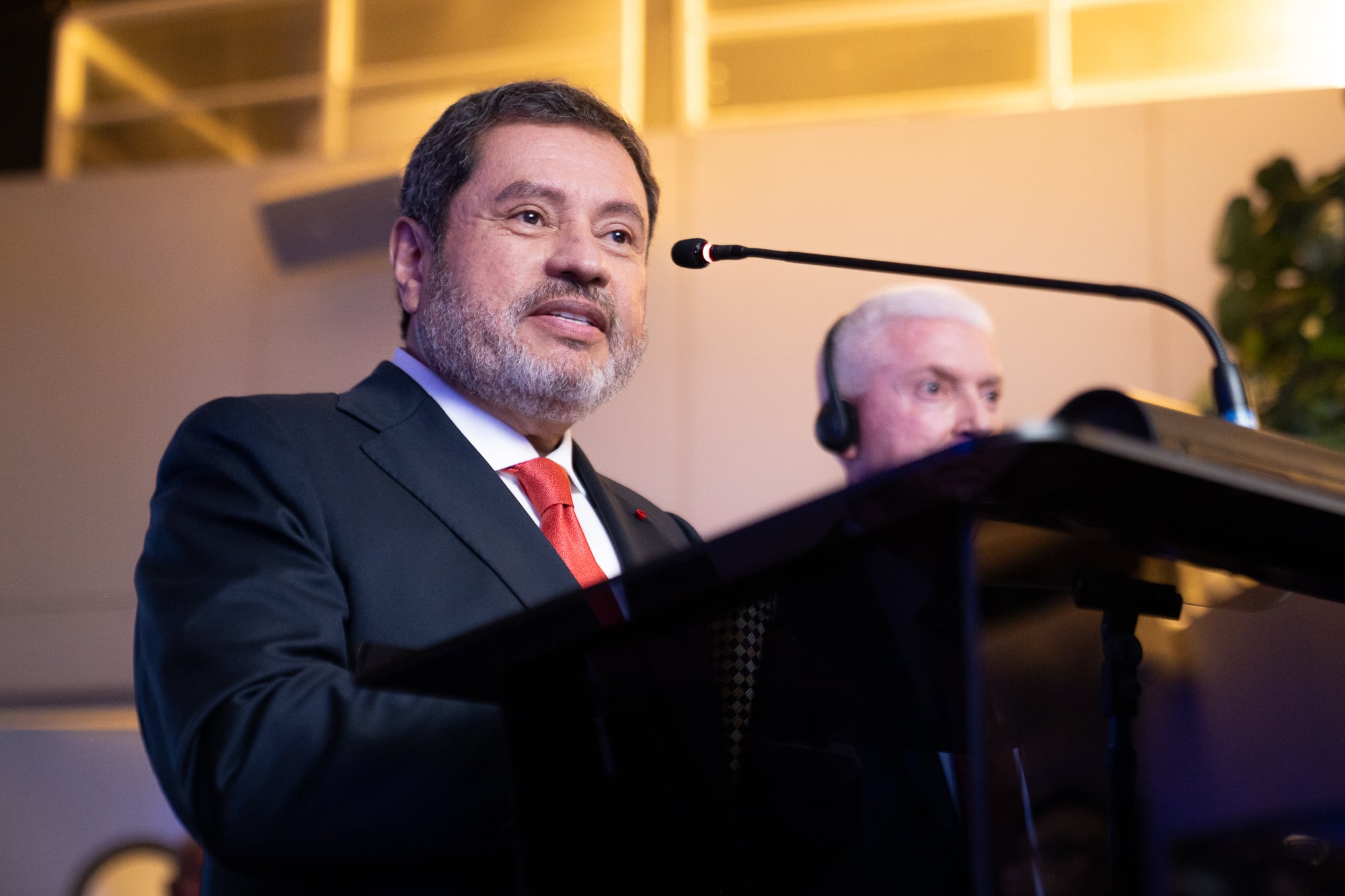 Raúl Alta Torre, presidente ejecutivo de Port Nexus, adelantó que ya tiene compromisos con siete empresas para el uso del Puerto de Eten. Foto: Port Nexus