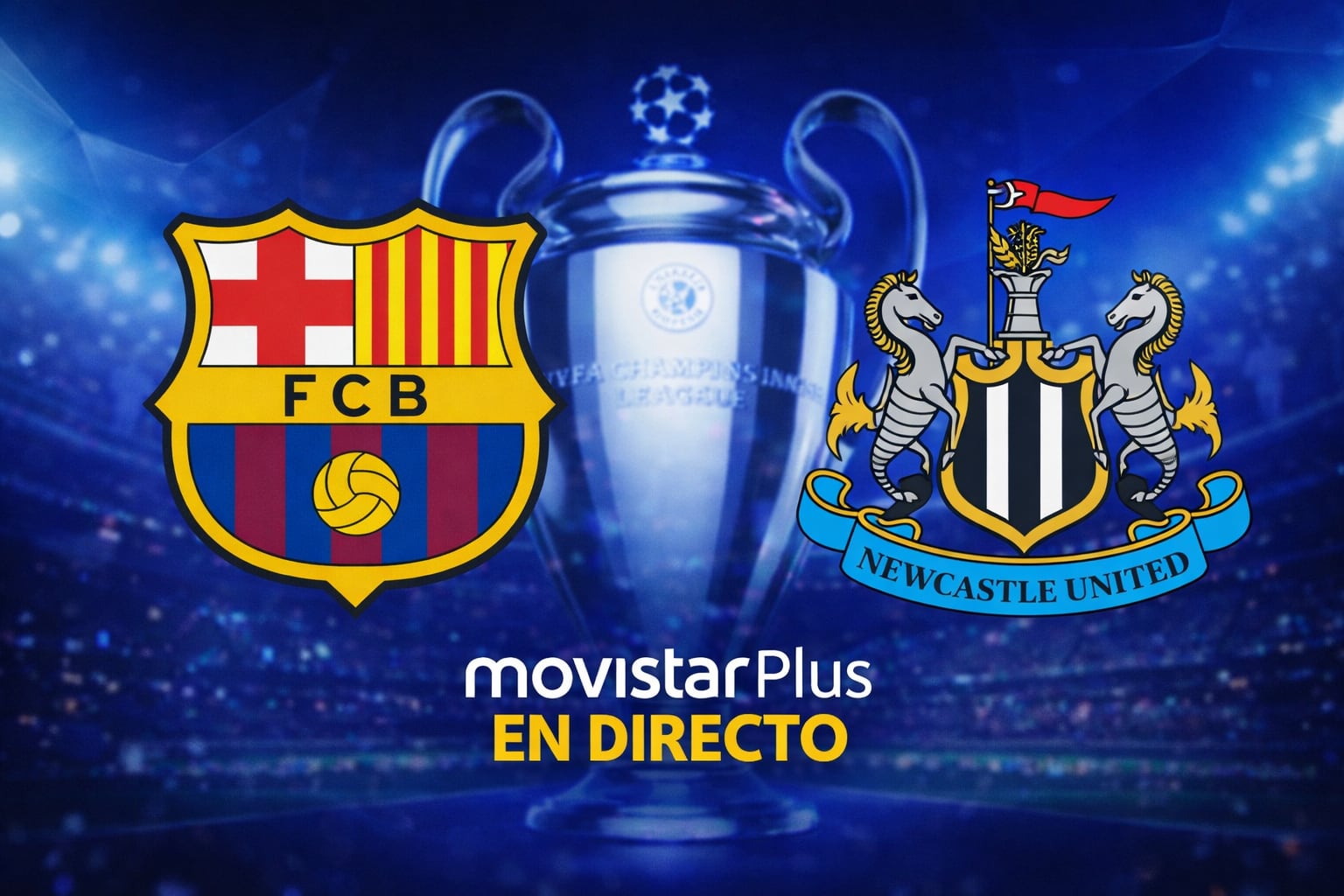 Barcelona y Newcastle se miden hoy martes 10 de marzo por los octavos de final de la Champions League (Foto: Imagen hecha por Gestión con apoyo de la IA Gemini)