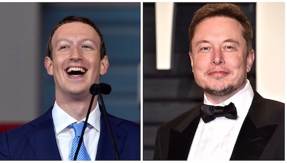 Elon Musk y Mark Zuckerberg se enfrentan por el liderazgo en el mundo digital.