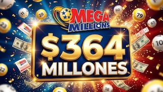 Números ganadores del Mega Millions: mira los resultados del sorteo del viernes 9 de octubre de 2026 con premio mayor de $364 millones