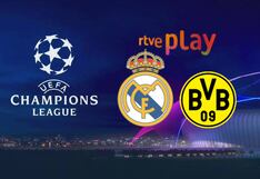 RTVE Play transmitió el partido Real Madrid 2-0 Dortmund (01/06/2024)