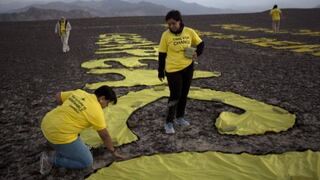 Greenpeace: Perú notifica a Unesco daños de ONG contra las Líneas de Nazca