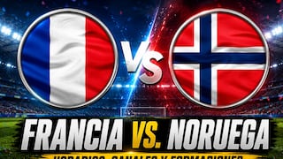 ¿Dónde ver Francia - Noruega por Mundial de Fútbol 2026 en TV abierta?