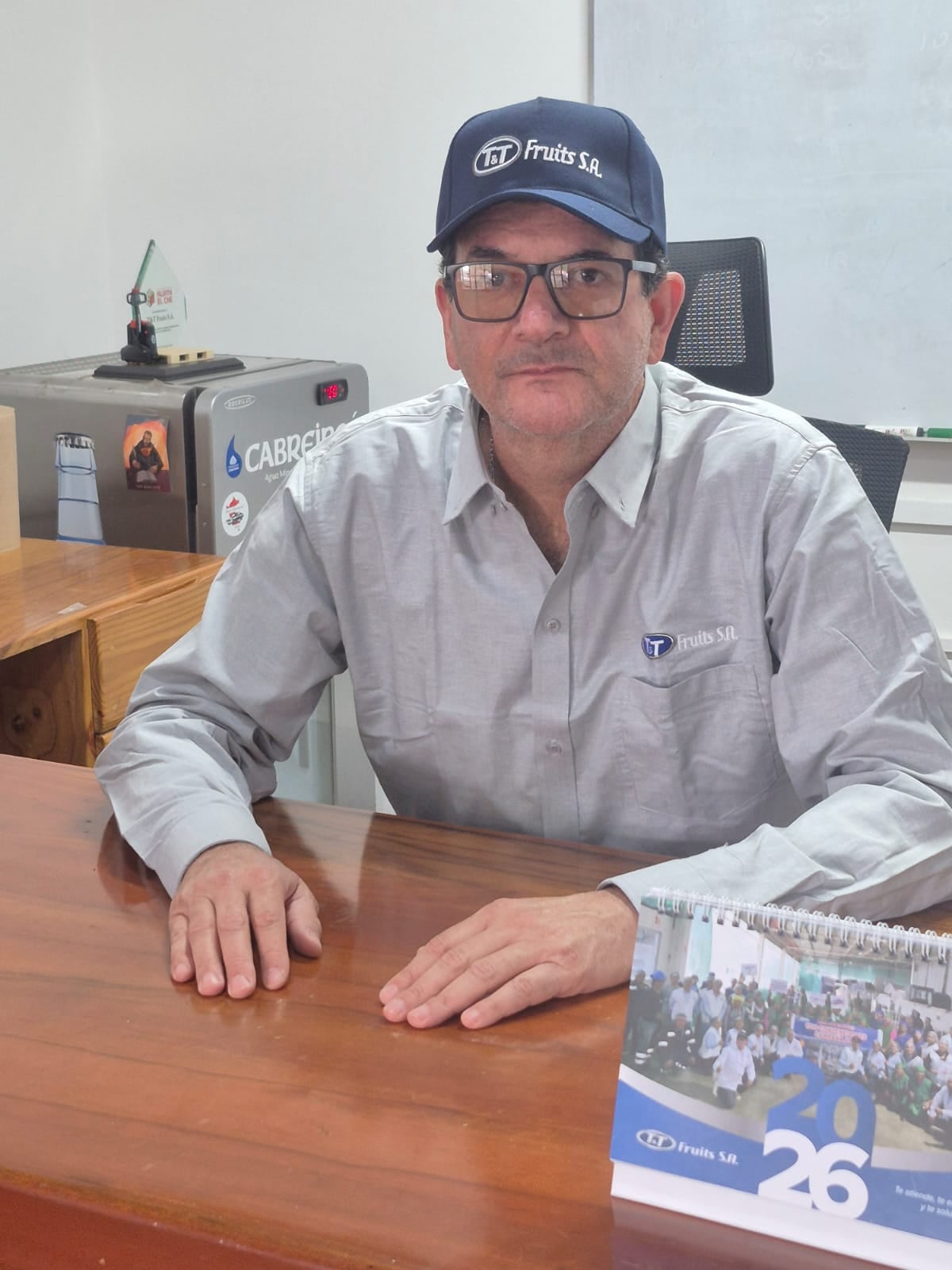 Jorge Baca, gerente general de T&T Fruits.