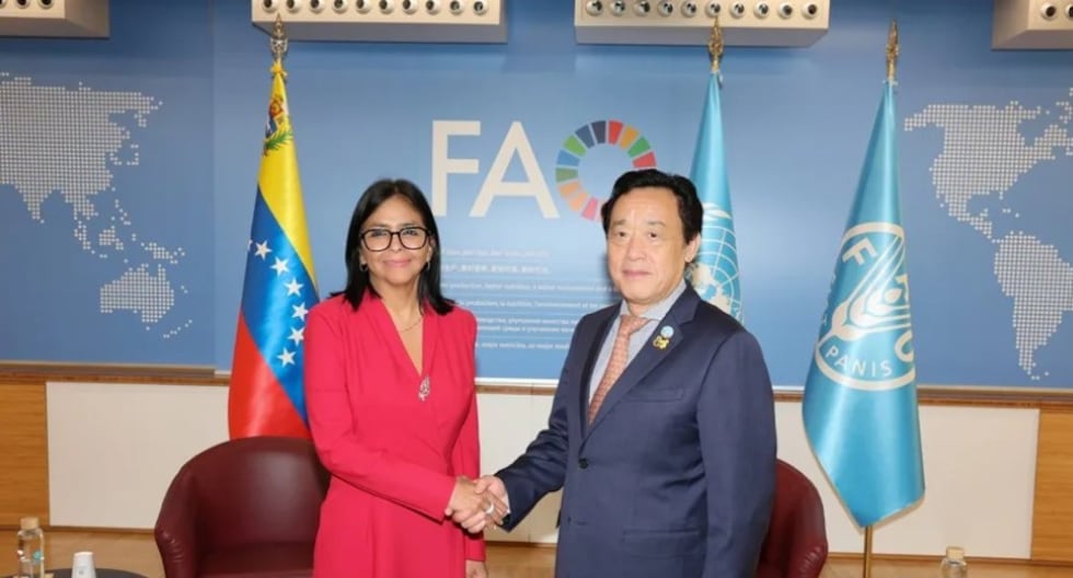 Delcy Rodríguez afirma que Venezuela está cerca del “hambre cero” pese al costo de los alimentos