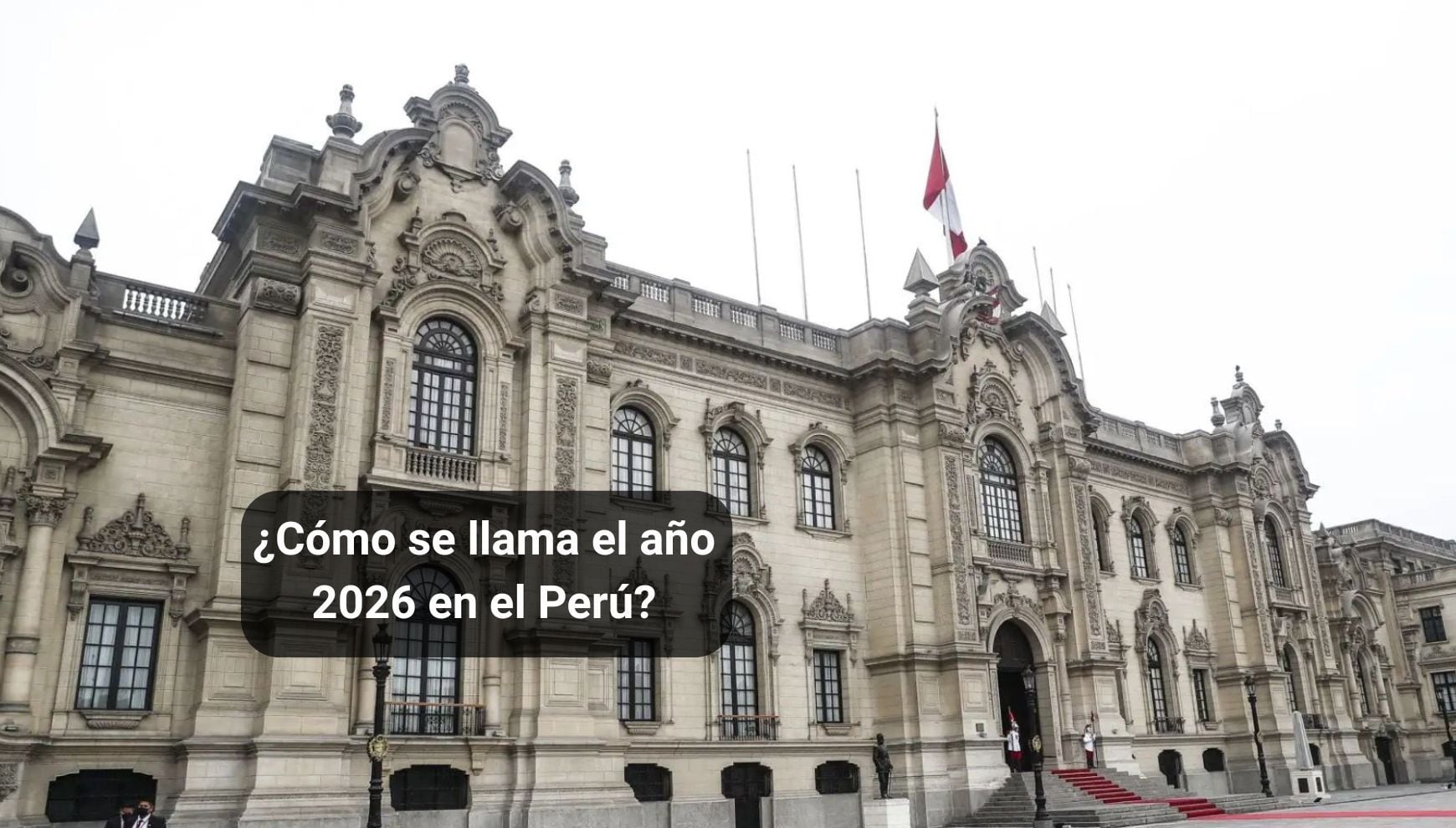 Desde 1962, el Gobierno del Perú establece un nombre oficial para cada año. Entonces, ¿cómo se denomina el 2026? (Foto: Renato Pajuelo / Andina)
