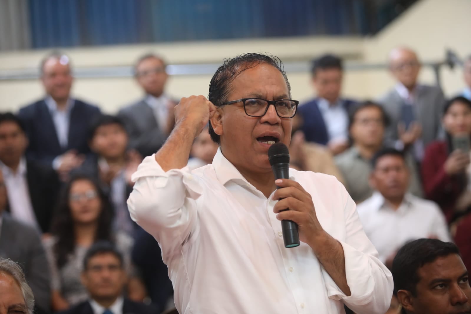 La Fiscalía pide 5 años y 4 meses de prisión para el candidato presidencial de Juntos por el Perú. Foto: difusión / GEC