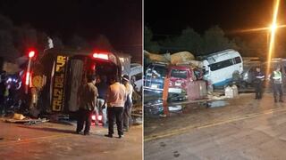 Sutran: hubo exceso de velocidad en accidente que dejó 17 muertos y más de 40 heridos en Arequipa 