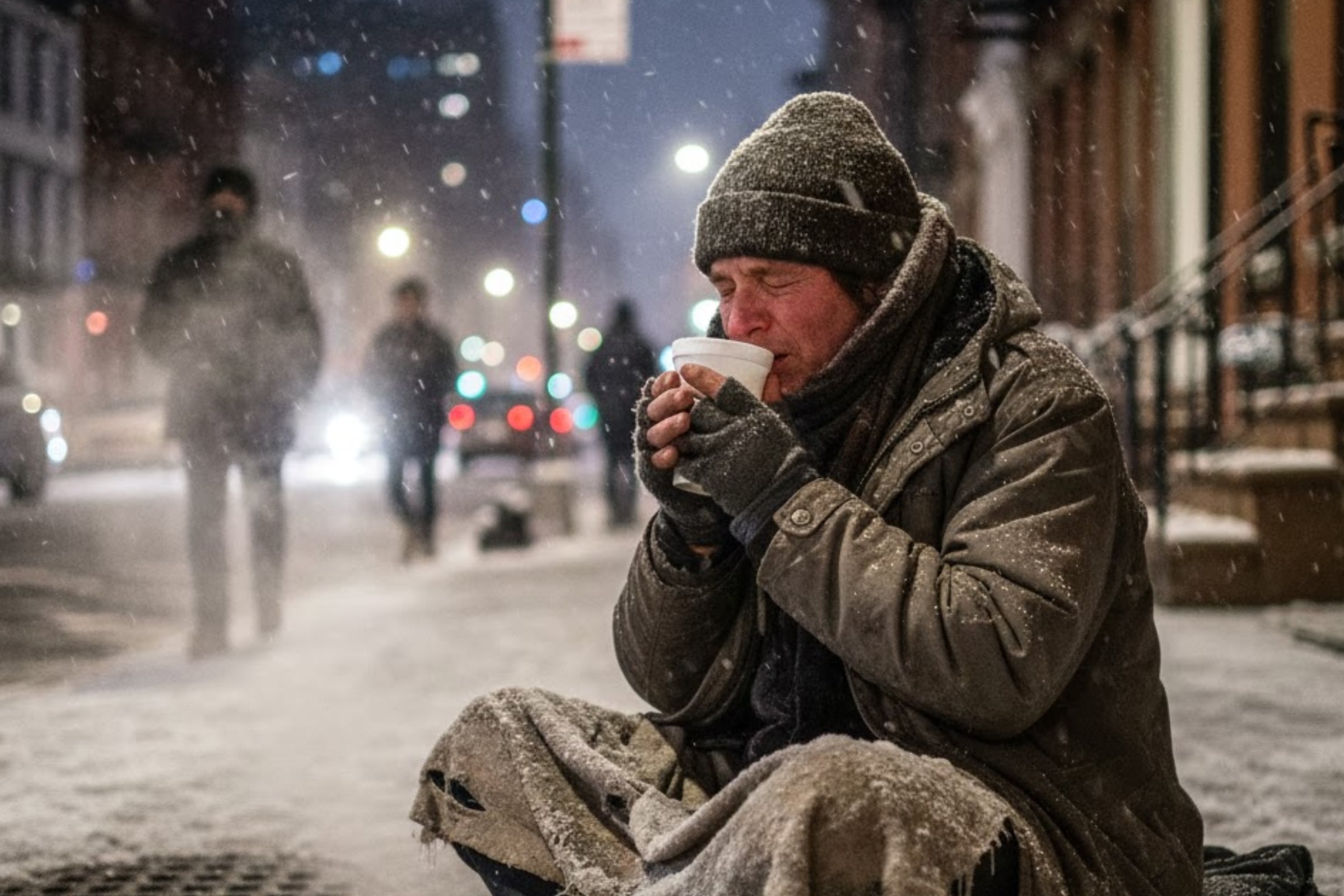 El frío extremo ocasiona que la persona pierda su calor corporal, lo que da paso a la hipotermia. (Crédito: Imagen referencial creada por El Comercio MAG usando la IA de Gemini)